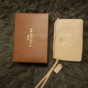 New Coach wristlet